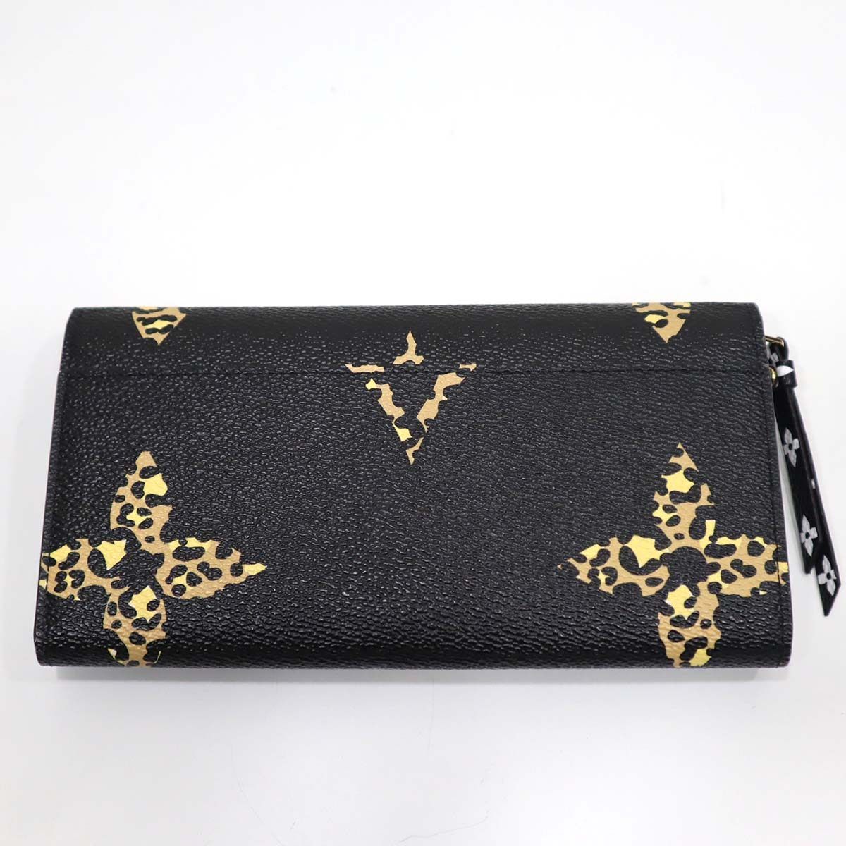 美品 LV 財布 モノグラムジャングル ポルトフォイユ・サラ M67875