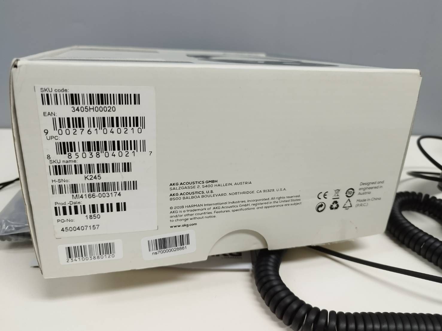 【新品未使用】AKG K245 オープンエアー型 ヘッドホン AKG K245 オープンエアー型 ヘッドホン - メルカリ