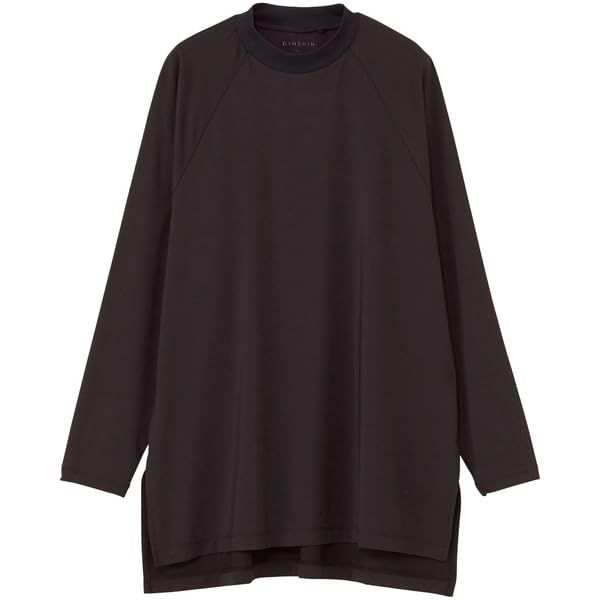 【新品・5営業日で発送】DANSKIN(ダンスキン) HIGH_GAUGE_L/S_TEE (DC723306) 色 : ブラック サイズ : M 