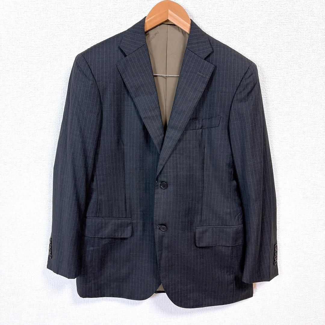 Paul Stuart スーツセットアップ ストライプ グレー