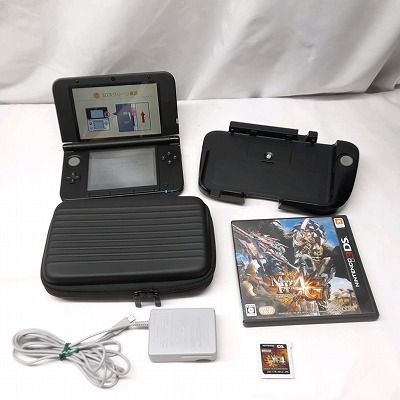 23k-380o【中古】3DS ニンテンドー3DS LL ブラック 本体 任天堂