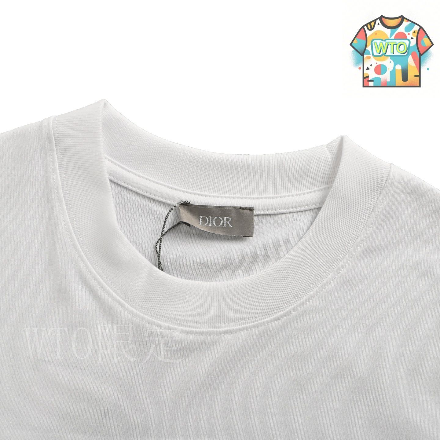 シンプルながら存在感たっぷり♪【Dior】25SS コットン Tシャツ kindal_8001000550160