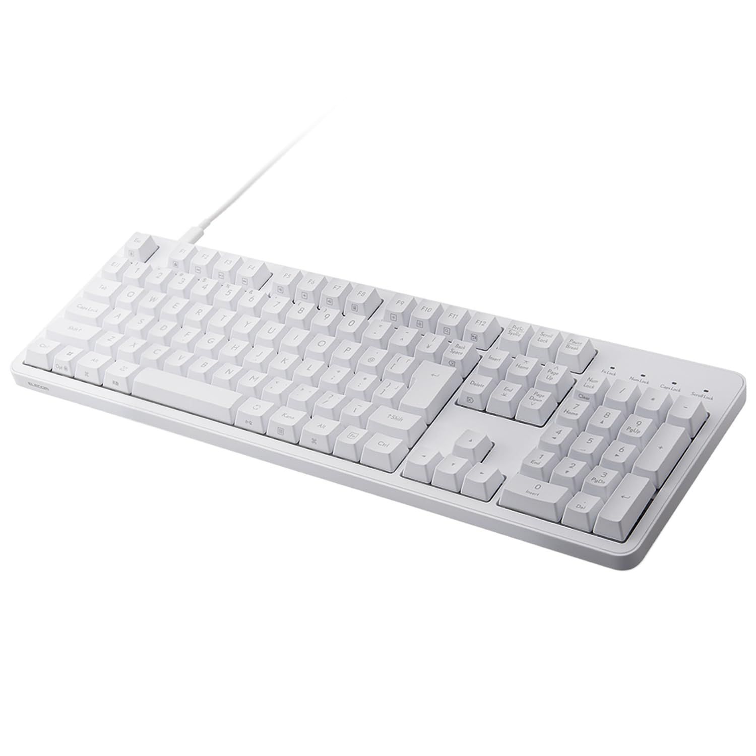 Cherry茶軸TK-FCK024BK ELECOM 日本語配列 最終値下げ！Cherry茶