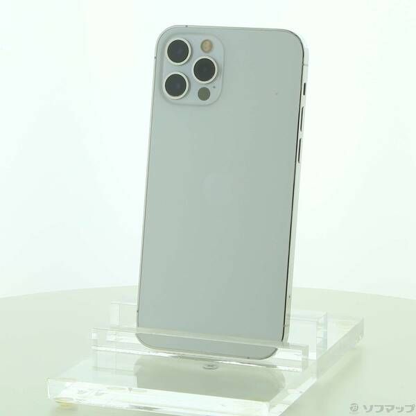 中古品〕 iPhone12 Pro 256GB シルバー MGMA3J／A SIMフリー【344】