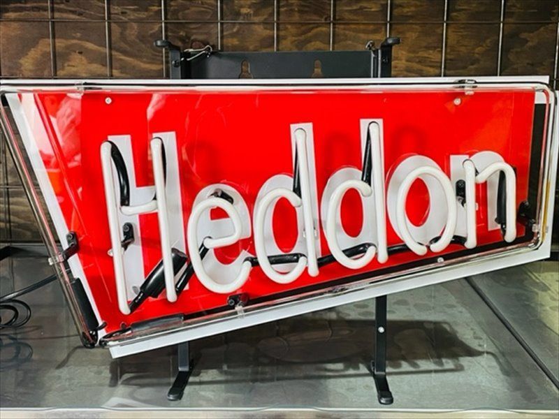 へドン Heddon ネオン 看板 オールドルアー ダイワ トップ道 ZEAL
