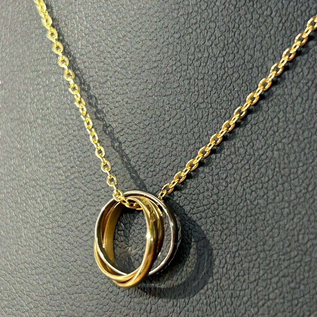Cartier カルティエ ベビー トリニティ ネックレス K18 スリー
