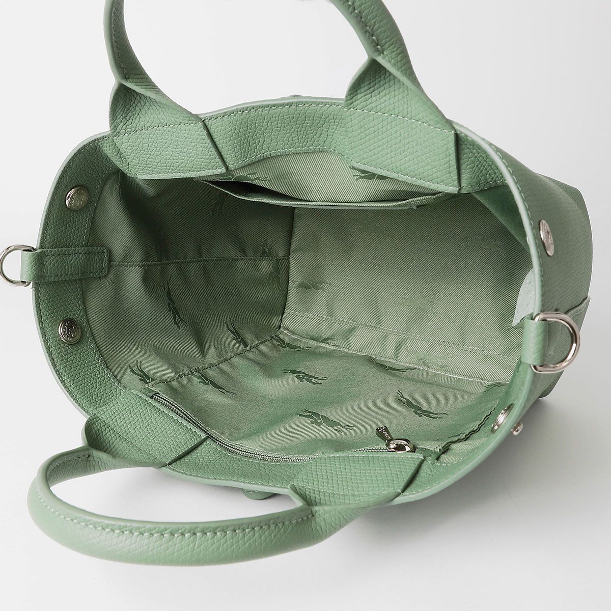 新品 ロンシャン LONGCHAMP ショルダーバッグ ル ロゾ トップハンドルバッグ Sサイズ オレガノ LONGCHAMP - 新品 ロンシャン LONGCHAMP ショルダーバッグ ル ロゾ