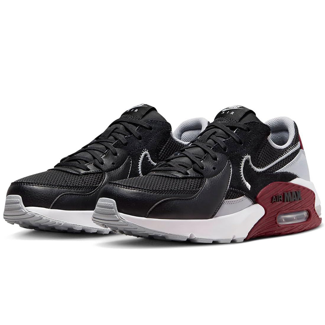 [ナイキ] エア マックス エクシー AIR MAX EXCEE ブラック/チームレッド/ブラック/ウルフグレー DZ0795-001 日本国内正規品 29.0cm [ブラック/チームレッド/ブラック/ウルフグレー] [29.0 cm]