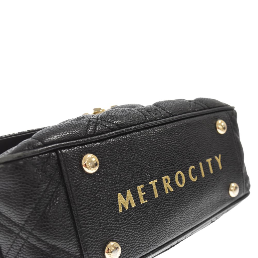 【美品】METRO CITY チェーンバッグ ブラック 美品】METRO CITY チェーンバッグ ブラック - メルカリ