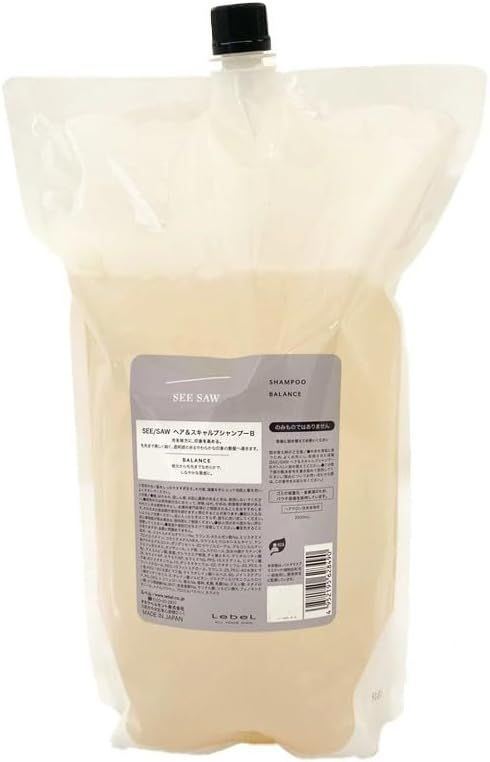 ルベル シーソー バランス シャントリ 2500ml 2500g （詰替用） ルベル