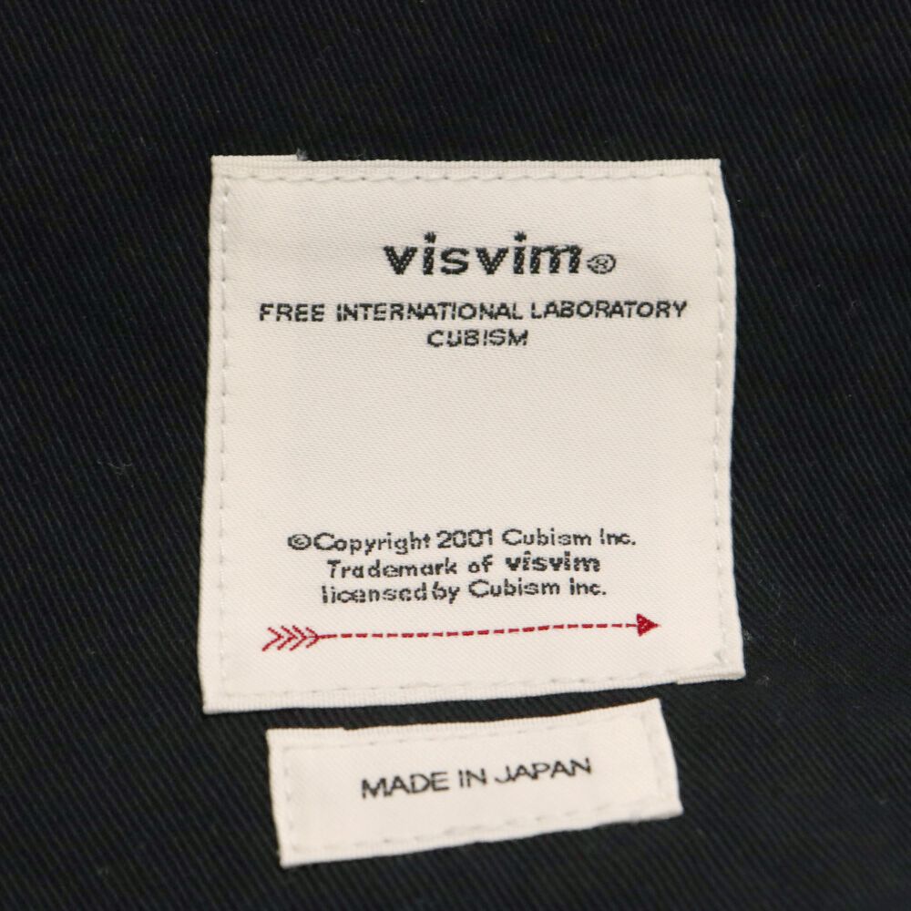 VISVIM (ヴィスヴィム) 20SS JOURNEYMAN PANTS BLK TACKED CRASH ジャーニーマン クラッシュ ダメージ加工  デニムパンツ ジーンズ ブラック 0120305005003