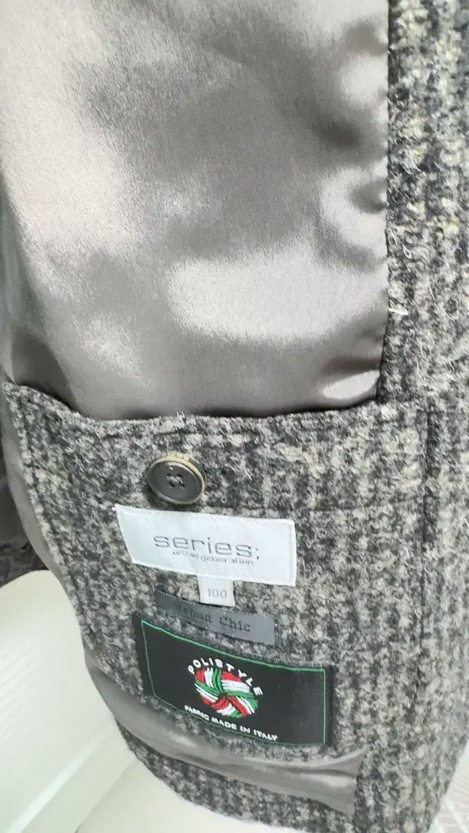 ウールブレンド ジャケット