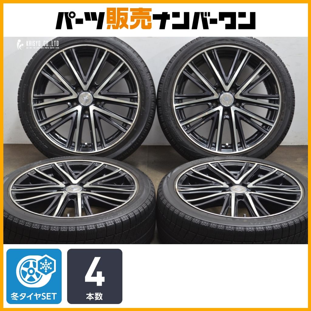 交換用に シュタイナー TV5 18in 7J 48 PCD114.3 ブリヂストン ブリザック VRX 215 45R18 ノア ヴォクシー ステップワゴン MAZDA3