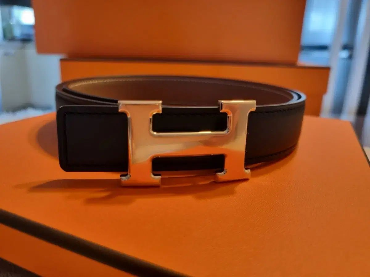 HERMES エルメス H ロゴ ベルト