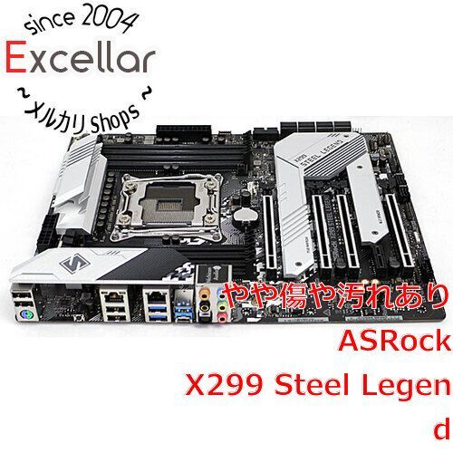 bn:7] ASRock製 ATXマザーボード X299 Steel Legend LGA2066 - メルカリ