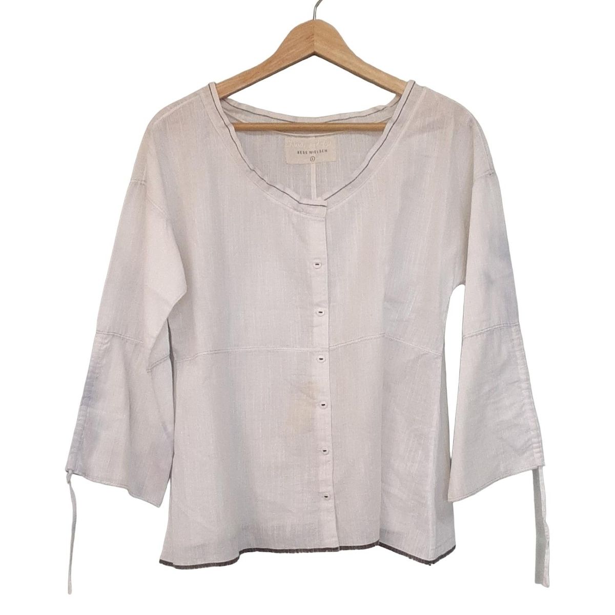 Khadi and Co(カディアンドコー) 長袖シャツブラウス サイズL 
