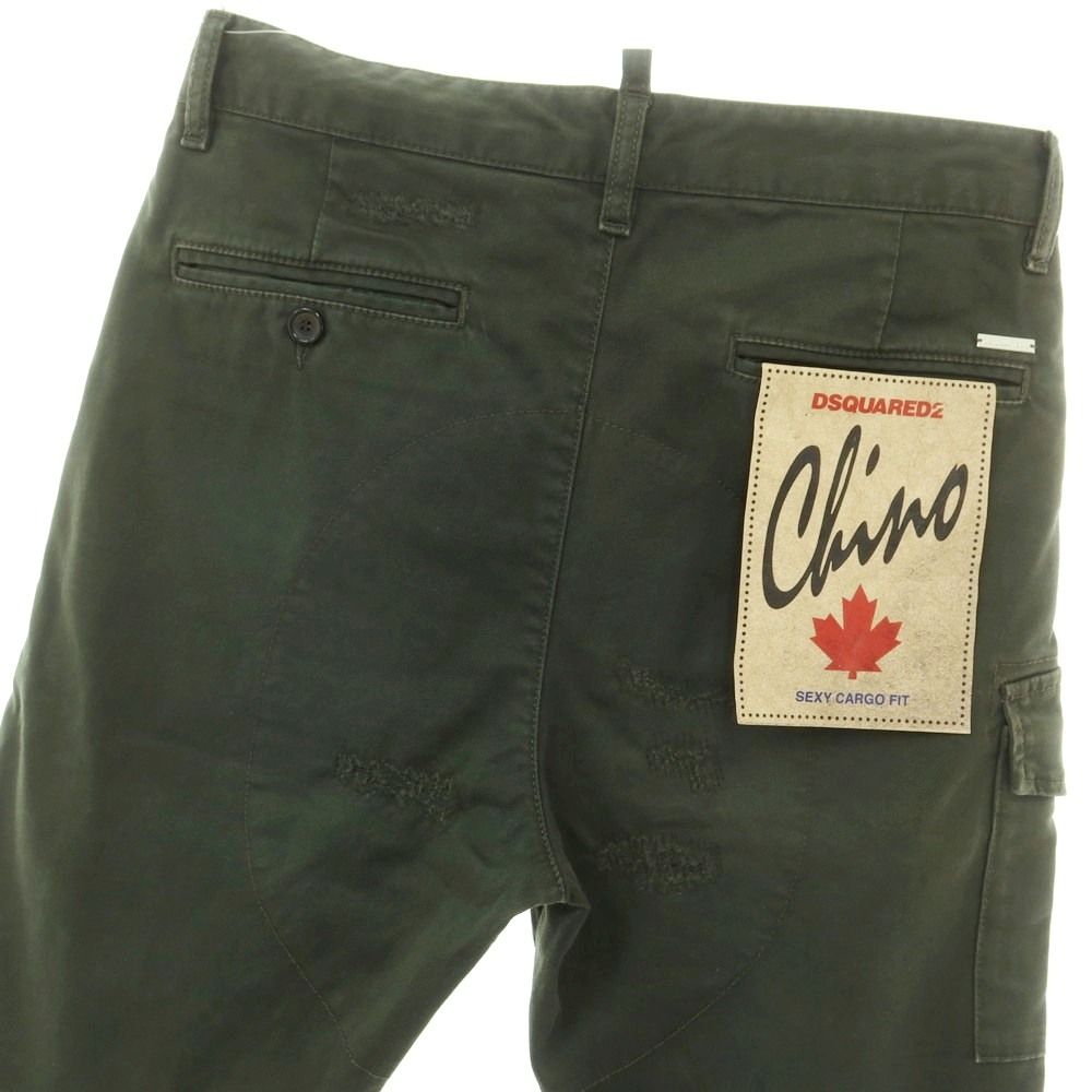 新品】ディースクエアード DSQUARED2 ダメージ＆リペア加工 ストレッチ