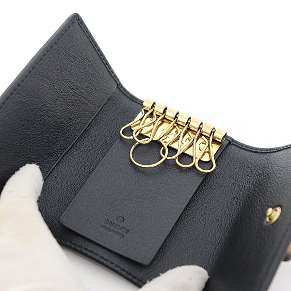 ◇グッチ◇658636/レザー/ダイアナ/バンブー/6連/キーケース/ブランド ◇グッチ◇658636/レザー/ダイアナ/バンブー/6連/キーケース
