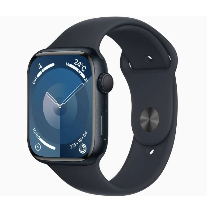 新品未開封　 Apple Watch Series 9 GPSモデル 45mm MR9A3J/A [ミッドナイトスポーツバンド M/L]