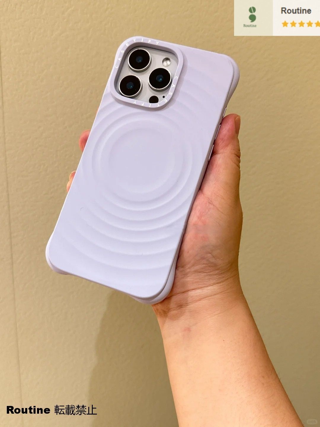 ウェーブ シリコンケース - ニチニチソウ ニチニチソウ Periwinkle iPhoneケース CASETiFY ウェーブ