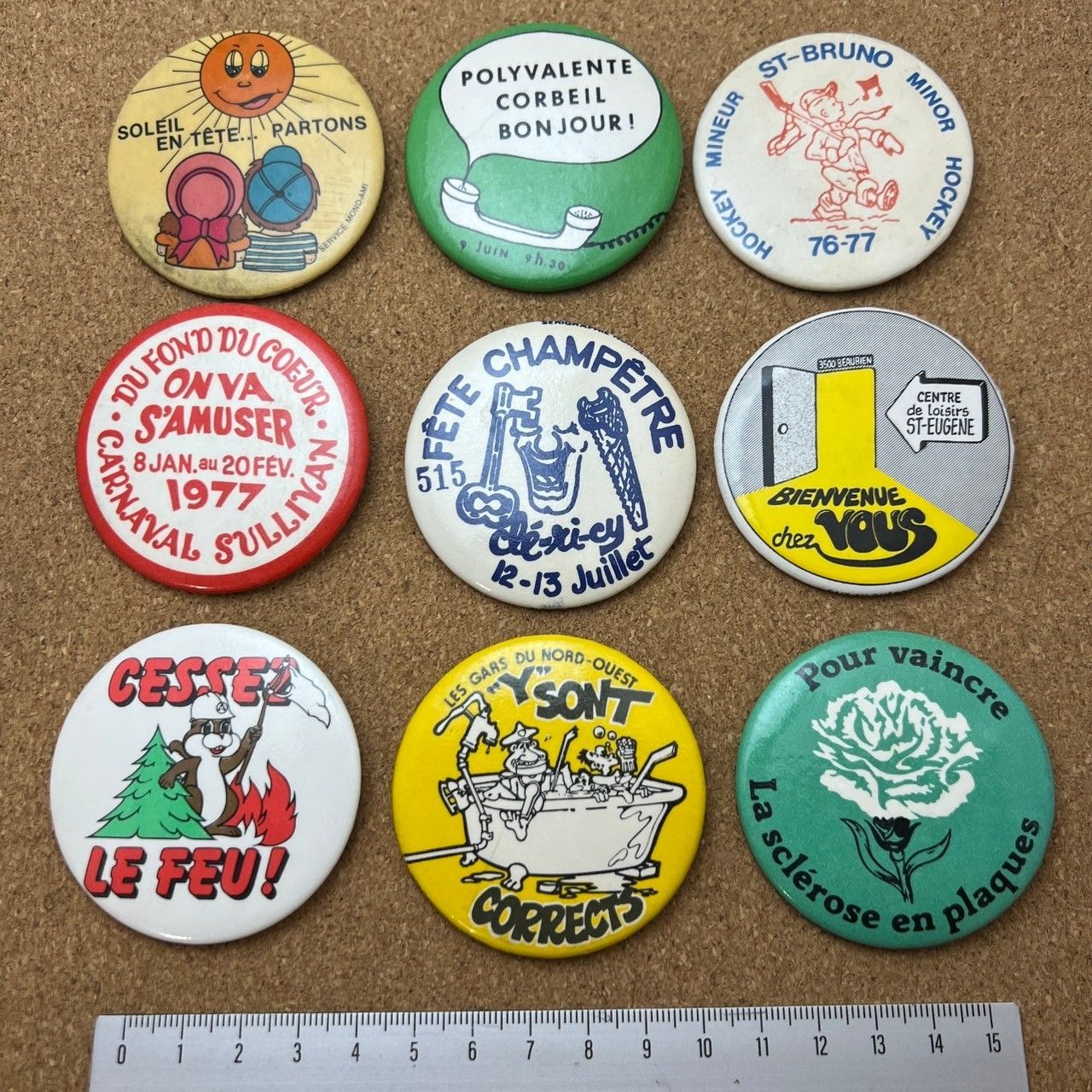 70s 80s vintage 古着 缶バッチ 缶バッジ メッセージ 酒 Make Sure It's SI Before You Buy! Pinback メッセージ