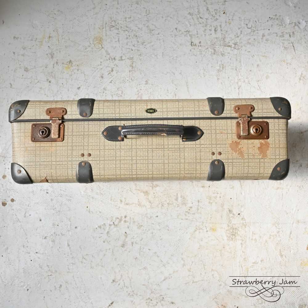 L3612-99-18 英国アンティーク トランク トランクレザー 収納 かばん