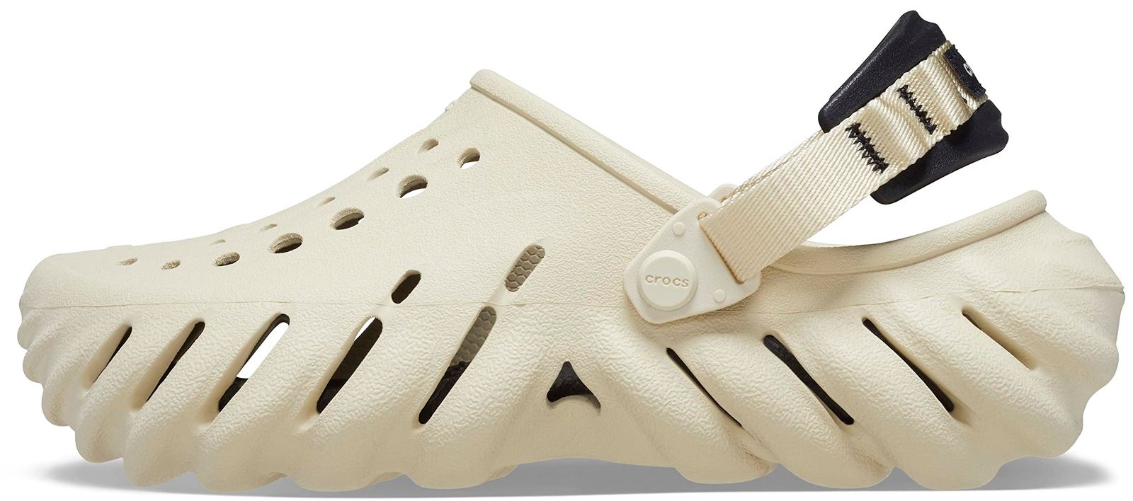 Crocs クロックス 男女兼用 大人用 エコー クロッグ ボーン|ブラック 11 Women|9 Men
