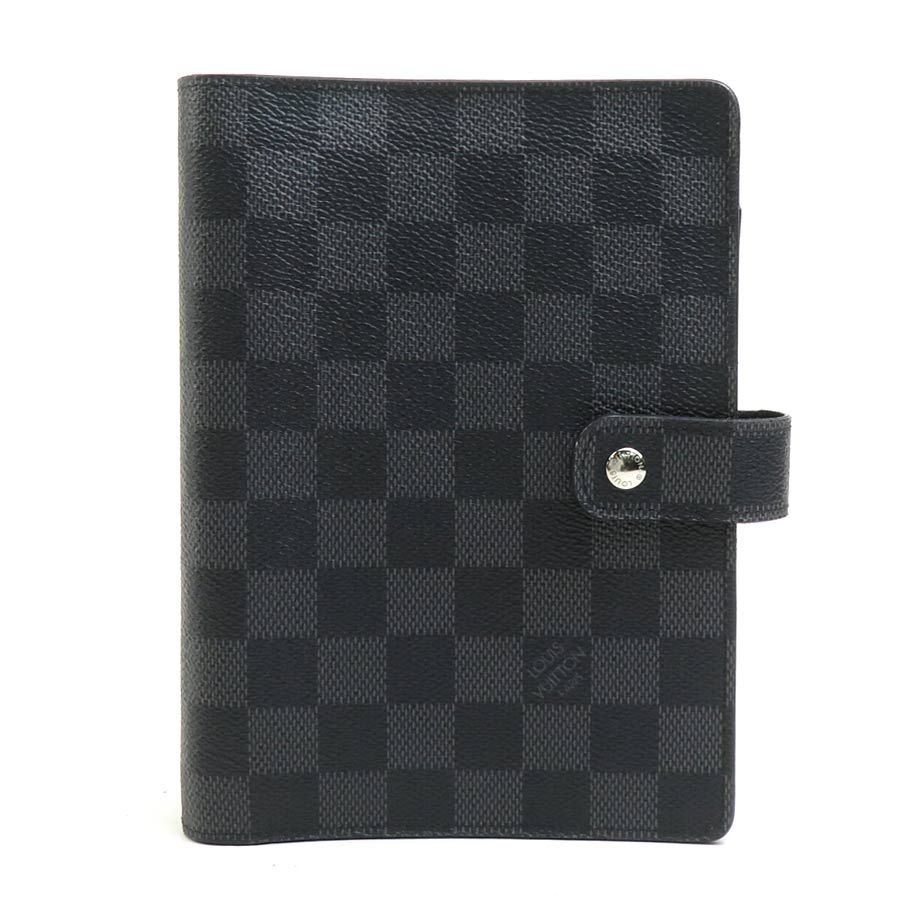 ルイ ヴィトン LOUIS VUITTON 手帳カバー ダミエグラフィット アジェンダMM R20252