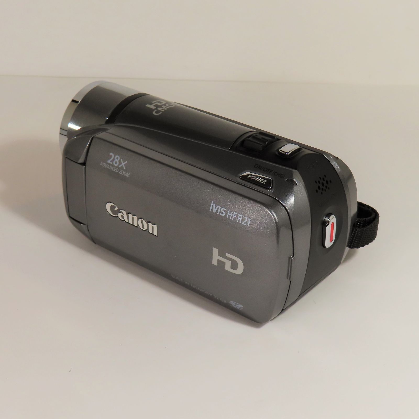 Canon キャノン デジタルビデオカメラ iVIS HF R21 レッド - ビデオカメラ