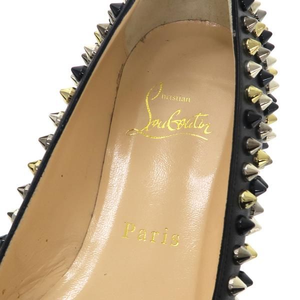 ルブタン スタッズローファー Bランク KIN-KAAI_COM