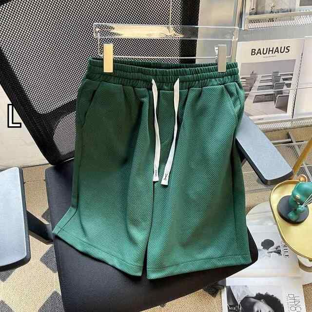 [L] メンズ ファッション 服 男性用 オシャレ シンプル 大人 かっこいい 大きいサイズ ストリート 紳士服 無地 パンツ 夏 ゆったり シンプル 快適 ワイド レッグ カジュアル スーツ バスケット