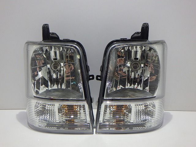 エヴリィ ヘッドライト左右 ハロゲン DA64V レベ付 LE04H6129 G6129 コーティング 251009005