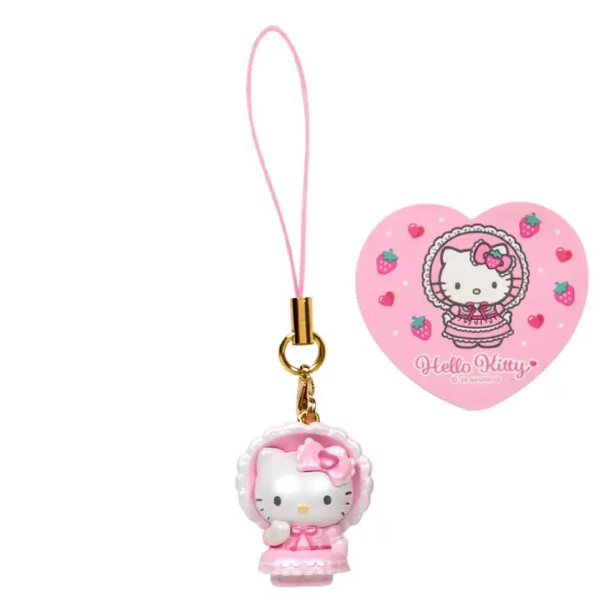 キティストラップ ロリータ Hello Kitty/ハローキティ・Pour Lolita Gothic Edition