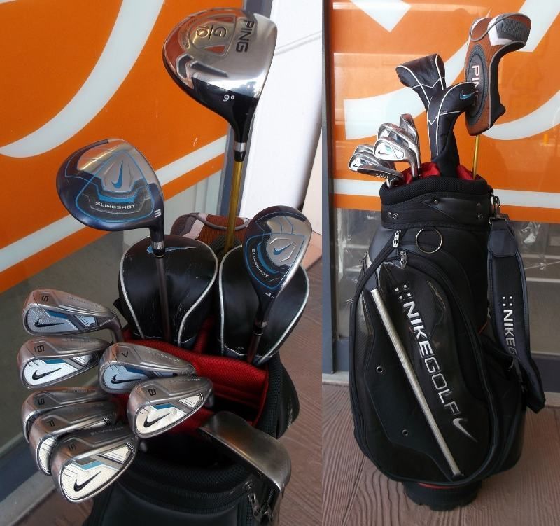 PING NIKE SLINGSHOT メンズフルセット 11本セット フレックス R|UNI ピン ナイキ スリングショット セット クラブセット