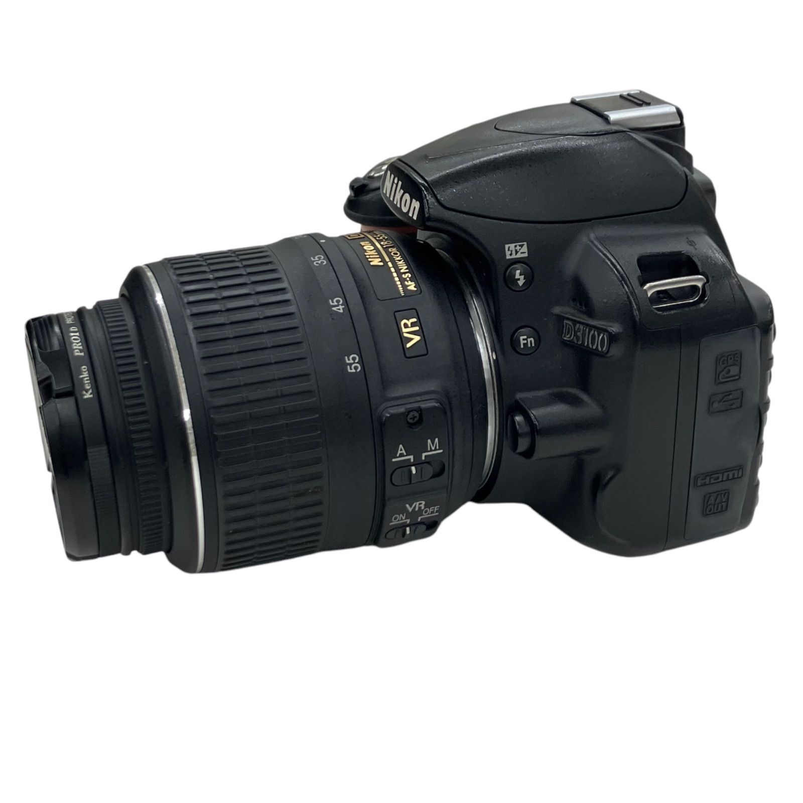 186000 Nikon ニコン 一眼レフ D3100 ブラック レンズ：AF-S NIKKOR 18 