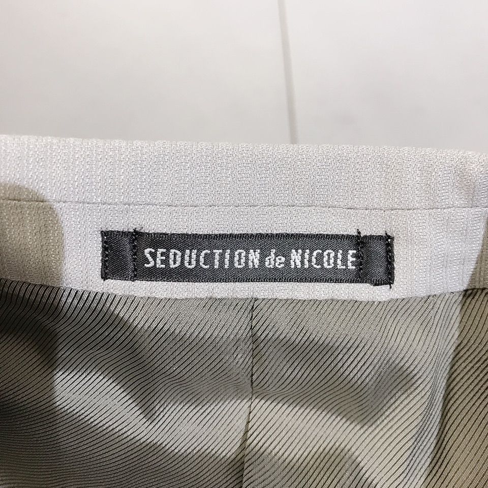 SEDUCTION de NICOLE セデクションニコル スリーピース ライト