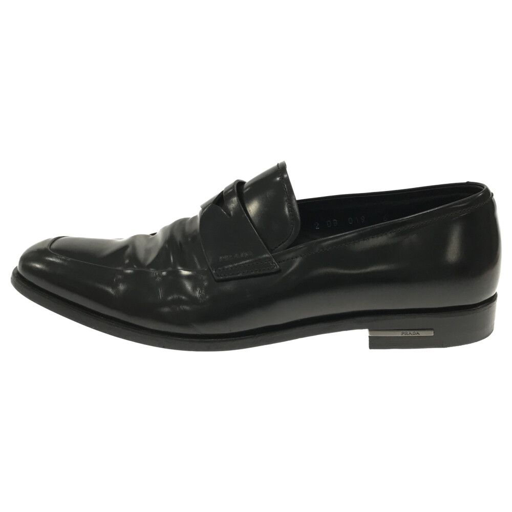 PRADA コインローファー レザー ブラック プラダ PRADA - プラダ／PRADA コインローファー ペニーローファー