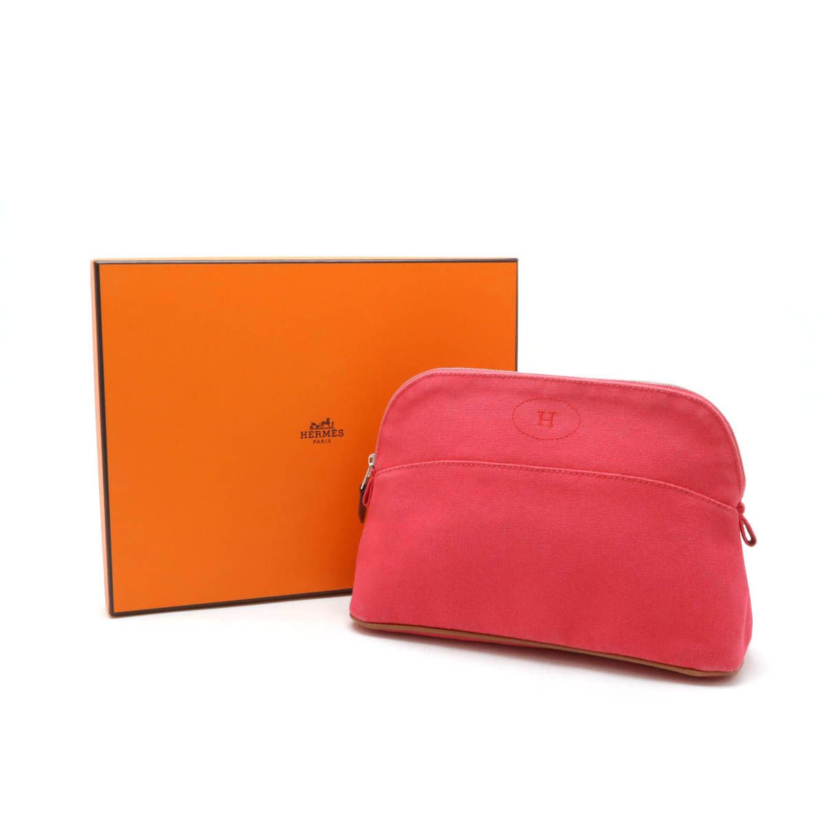 正規品，爆買い なかなかの美品！エルメス ボリード ポーチ/MM