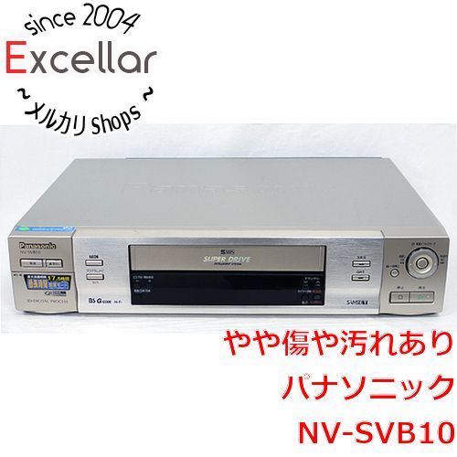 bn:4] Panasonic S-VHS ビデオデッキ NV-SVB10 リモコン付き - メルカリ 