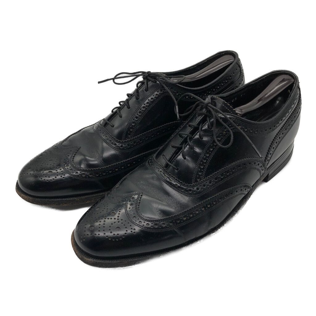 70年代 FLORSHEIM フローシャイム ウィングチップ レザーシューズ