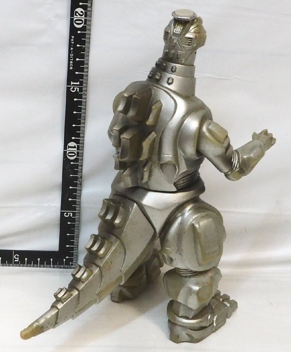 バンダイ【メカゴジラ94 1993年 金型 角折れ】日本製 ゴジラ怪獣ソフビ