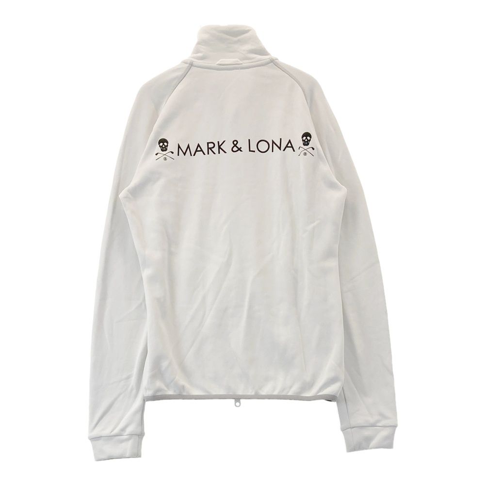 サイズ 38 MARK LONA マークアンドロナ 中綿切替 ジャケット ホワイト系 ゴルフウェア レディース ストスト