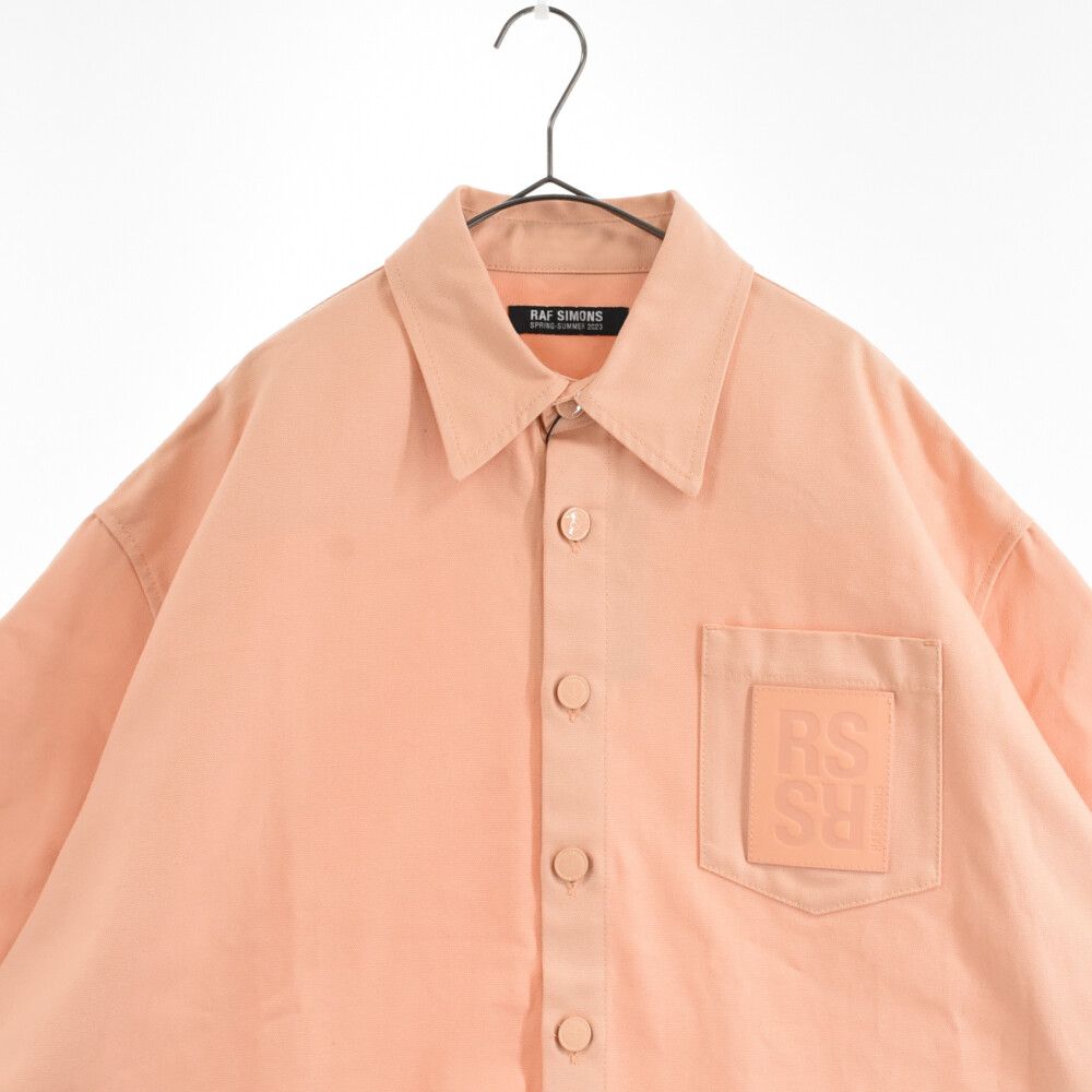 RAF SIMONS (ラフシモンズ) 23SS OVERSIZED SHORT SLEEVE DENIM RAF SIMONS (ラフシモンズ) 23SS OVERSIZED SHORT SLEEVE DENIM