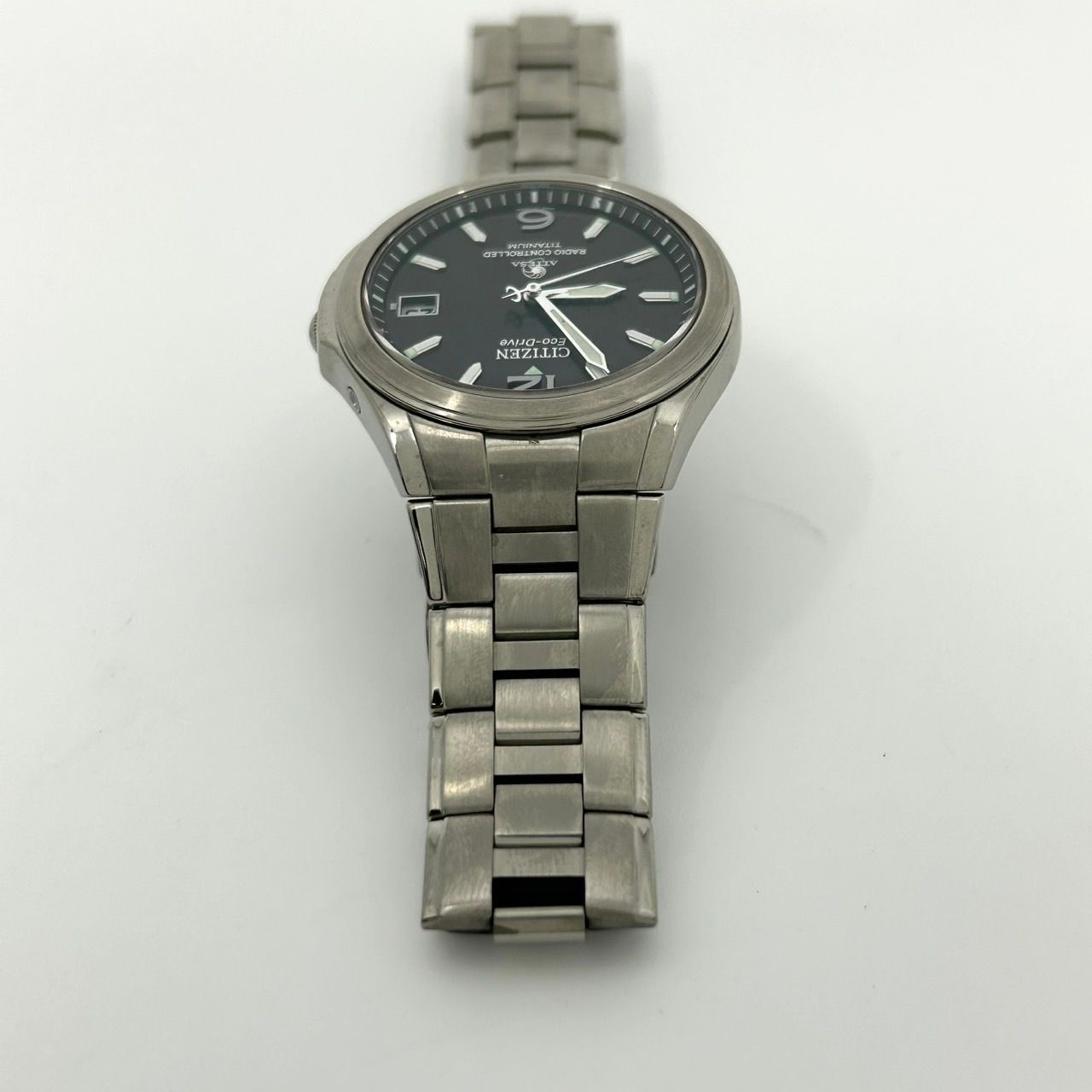 稼働品】CITIZEN ATTESA シチズン アテッサ メンズ腕時計 エコ