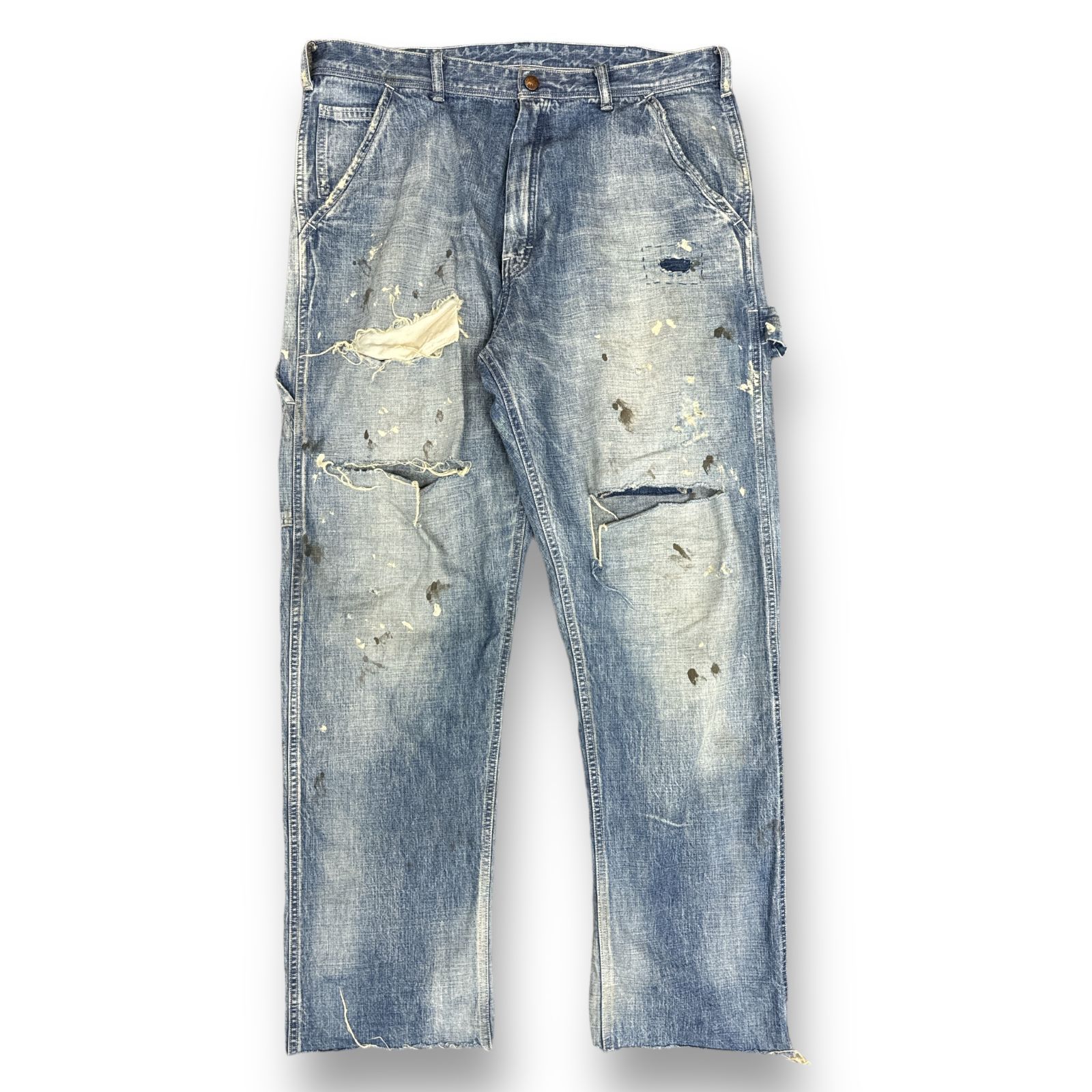 SAINT MICHAEL 24SS デニムペインターパンツ SAINT MICHAEL(セントマイケル) 24SS SAINT DENIM PANTS BLUE