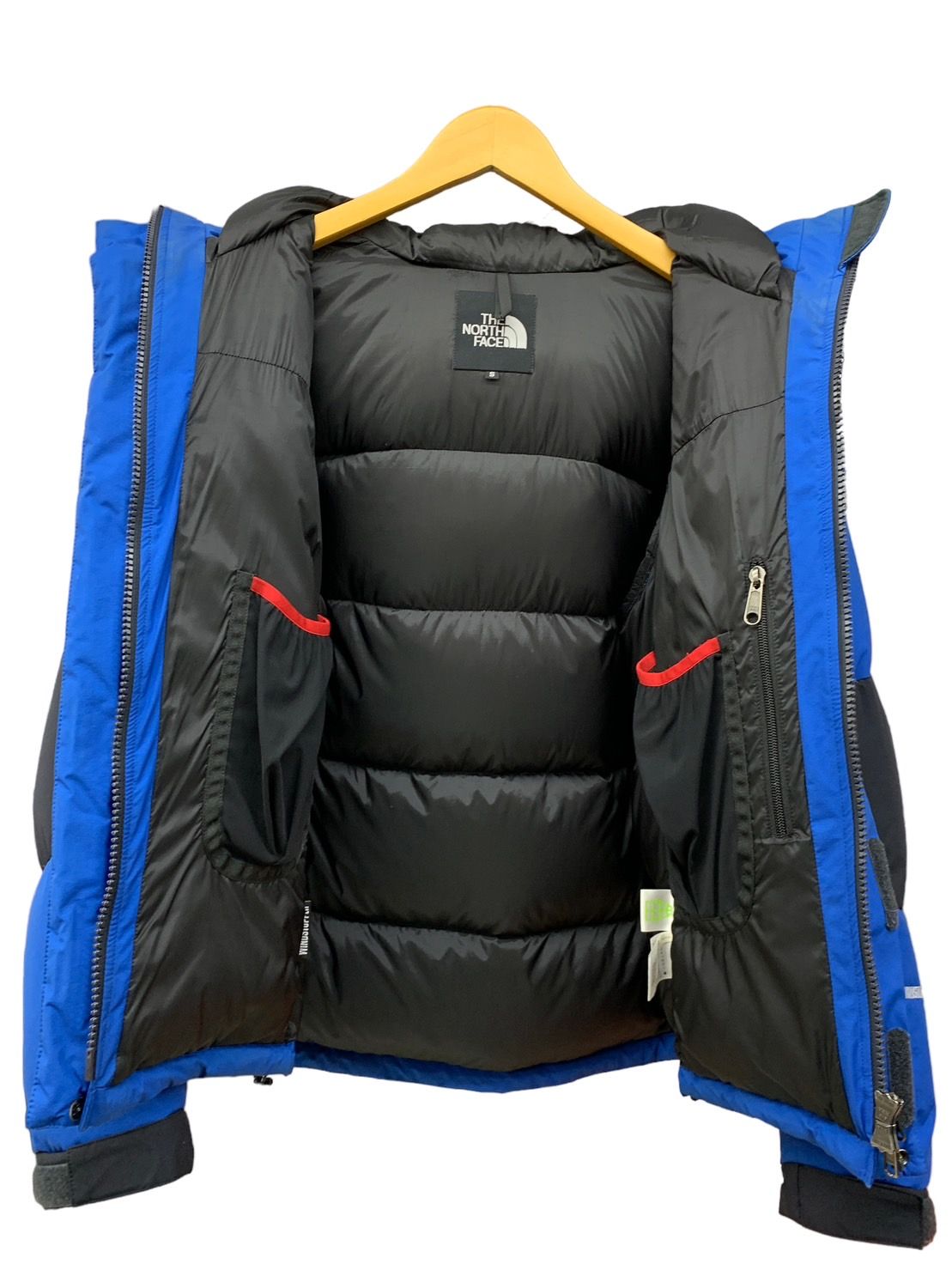 THE NORTH FACE (ザノースフェイス) バルトロ ライトジャケット ダウンジャケット 擦れ、破れあり。 ND91201 S ブルー  ブラック メンズ/025 - メルカリ