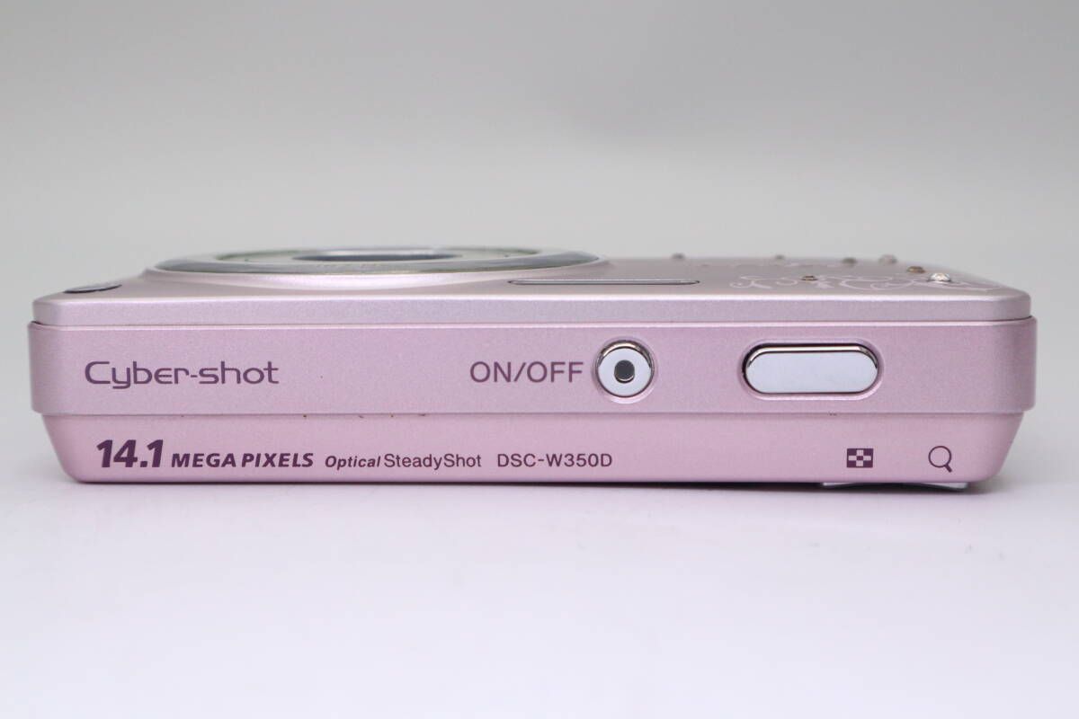 SONY DSC-W350D コンパクトデジタルカメラ ソニー ピンク (f05589