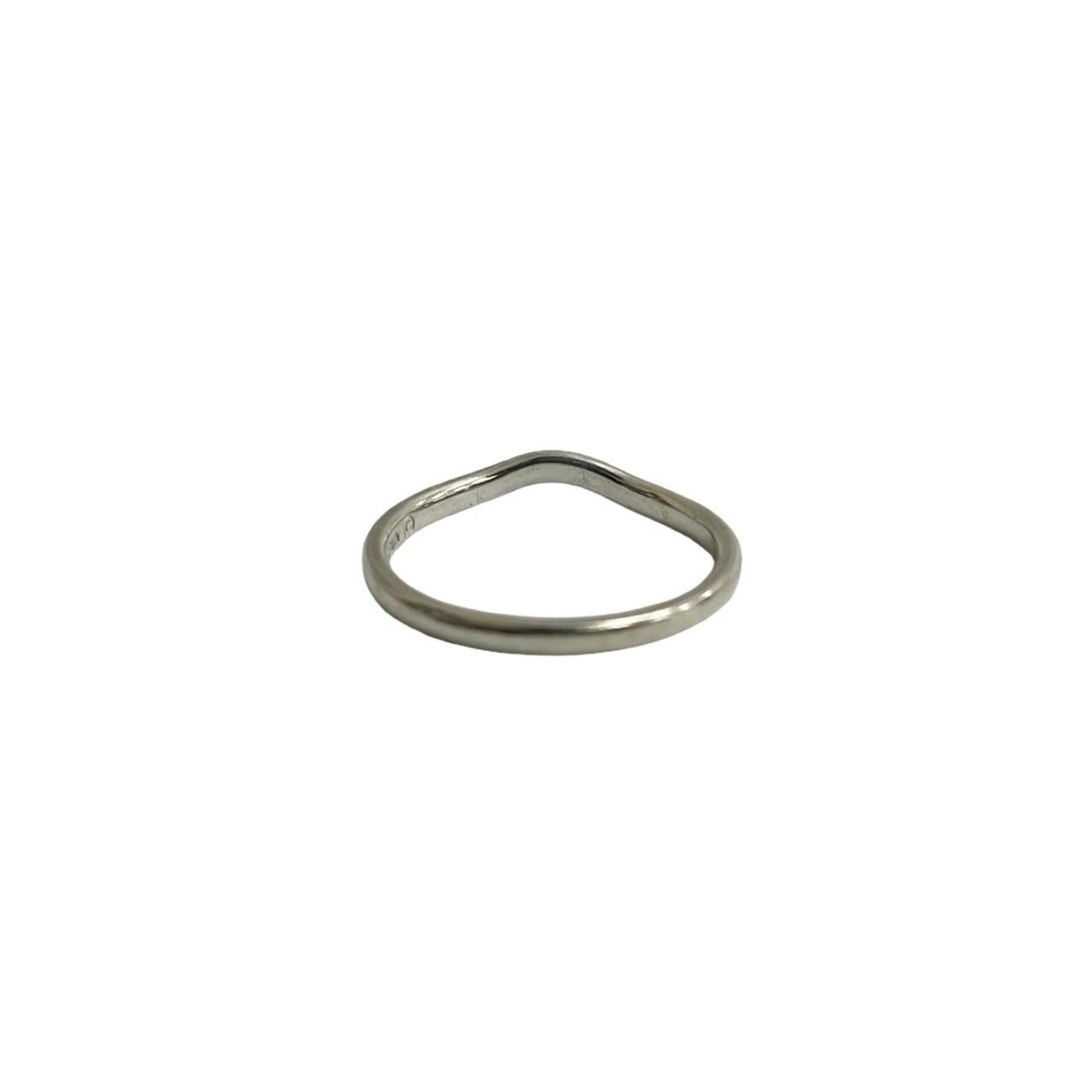 極 美品 希少品 TIFFANY&Co. ティファニー カーブド バンド
