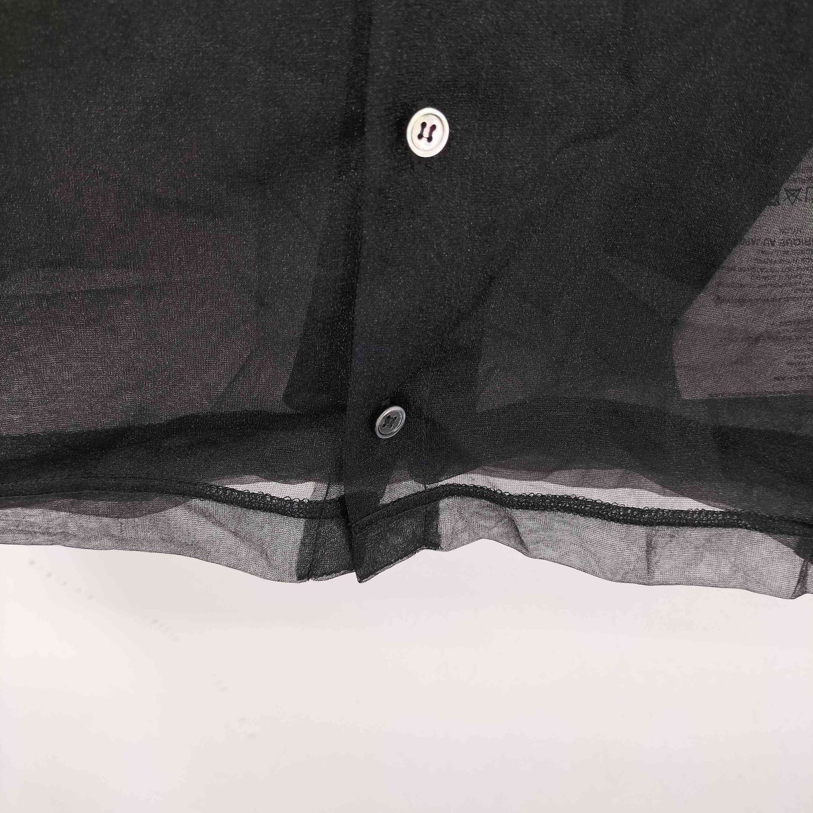 tao COMME des GARCON’Sシアーシャツ tao COMME des GARCON'Sシアーシャツ