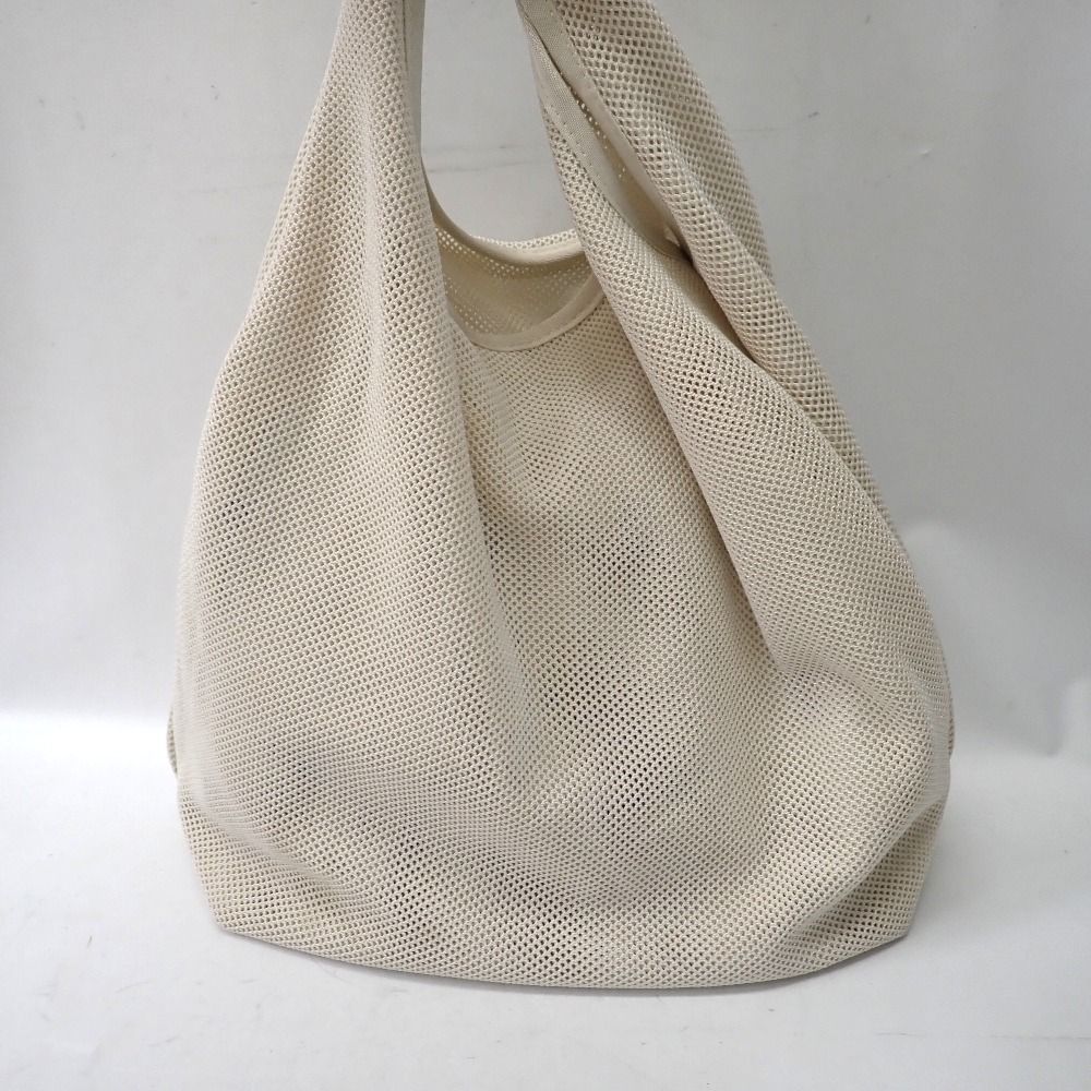 未使用　APCメッシュバッグ /オフホワイト A.P.C. REBOUND ショッピングバッグ ￥19,800 color/オフ
